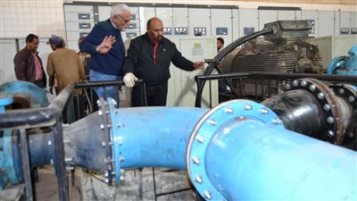 استمرار عمليات الإحلال والتجديد لمحطات مياه الشرب والصرف الصحي بمحافظات القناة