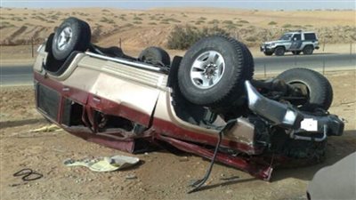 إصابة 7 من بينهم 5 من أسرة واحدة في حادث سير بملوي