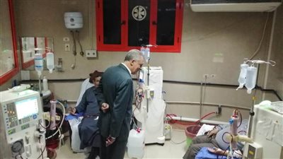 تأمين صحي بني سويف يشدد على صيانة ماكينات الغسيل الكلوي