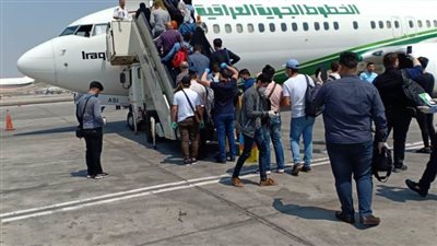 عاجل.. 7 رحلات لإعادة 155 عراقيًا لبلادهم