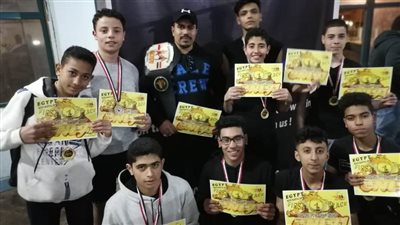 أبطال زايد يحصدون 11 ميدالية ذهبية في بطولة مصر 