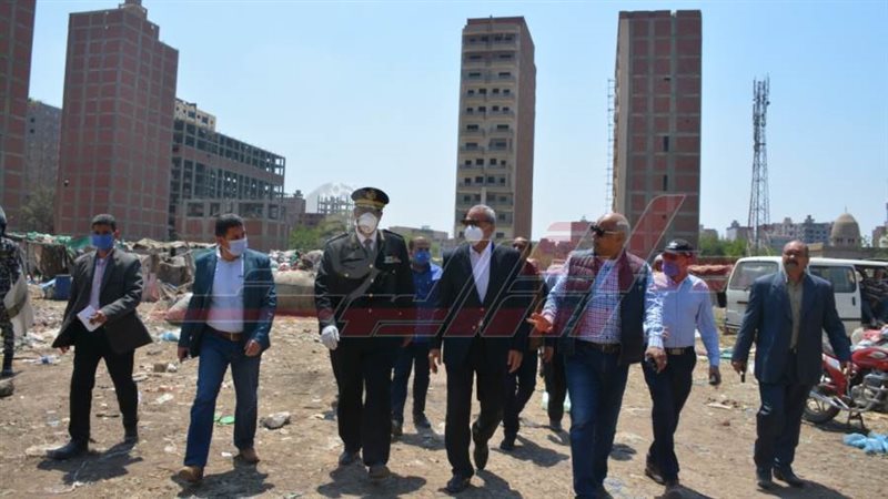 جانب من حملة الإزالة