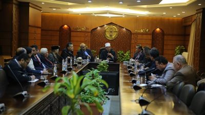 وكيل الأزهر يستقبل رئيس وزراء ولاية نجري سيمبلان الماليزية