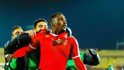 أجاي يتقدم للأهلي بهدف أول في شباك طلائع الجيش