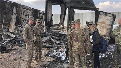 إصابة 100 جندي أمريكي  جراء الهجوم الإيراني على قاعدتين في العراق