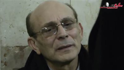 نجوم الفن والسياسة في عزاء لنين الرملي‎