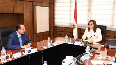 وزيرة التخطيط تلتقي رئيس مجموعة 