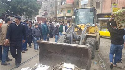 حملة مكبرة لإزالة التعديات بالإسكندرية.. صور