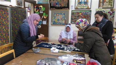 ورش فنية لذوى القدرات الخاصة بثقافة القاهرة