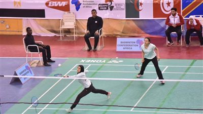 منتخب سيدات الريشة الطائرة يهزم جنوب أفريقيا  