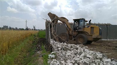 عاجل.. إزالة 66 حالة تعدٍ على الأراضي الزراعية وأملاك الدولة