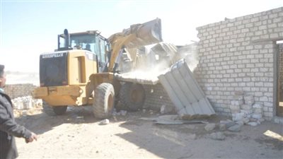 استرداد 2067 فدانا في إزالة 239 حالة تعدٍّ بأسيوط