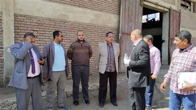 انتظام توريد القمح للصوامع والشون الحكومية في المنيا 