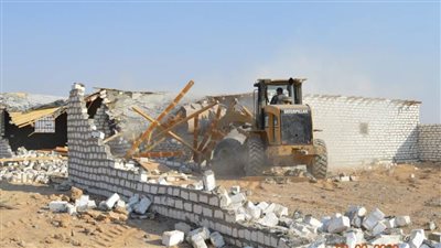 إزالة 458 حالة تعد ببني سويف 