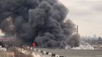 إخماد حريق ضخم جنوبي روسيا.. 