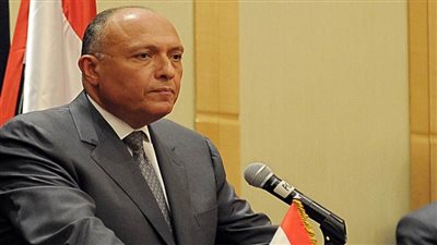 شكرى يبحث مع بلوك العلاقات الثنائية والقضايا الإقليمية