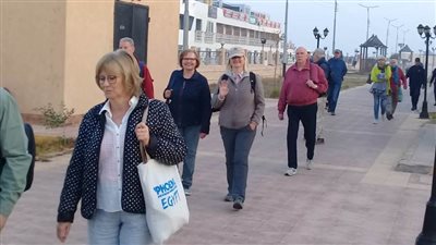 المناطق الأثرية بالمنيا تستقبل وفدًا سياحيًا ألمانيًا 