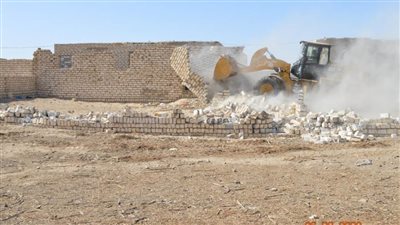 إزالة 518 حالة تعدٍ ببني سويف