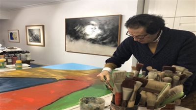 معرض جديد للفنان فاروق حسنى بمجمع الفنون الزمالك  