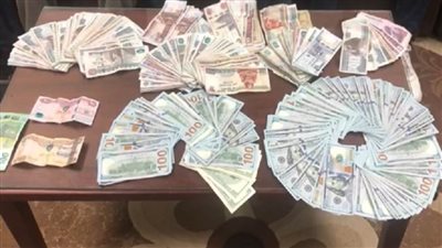 مباحث الأموال العامة تضبط 8 متهمين يتاجرون في النقد الأجنبي