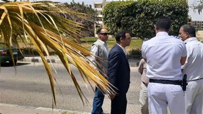 رئيس جهاز مدينة بدر يتفقد الحدائق والمتنزهات