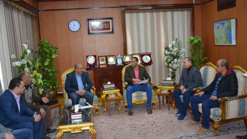 لقاء محافظ الدقهلية