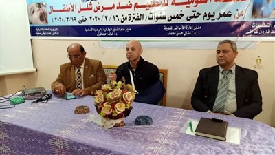 ٩٢٥ ألف طفل حصاد تطعيم شلل الأطفال بالشرقية في اليوم الأول