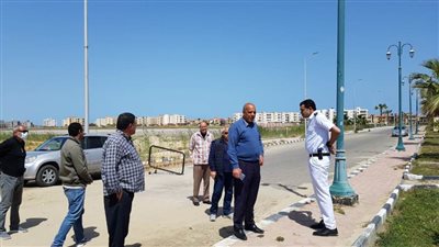 شواطئ وحدائق دمياط الجديدة بلا مواطنين.. (صور)