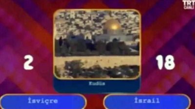 شاهد.. التليفزيون التركي يعلم الأطفال «القدس عاصمة إسرائيل»