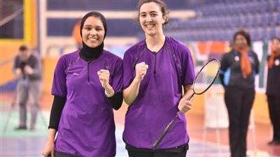 زوجي سيدات الريشة الطائرة يتوج بذهبية إفريقيا