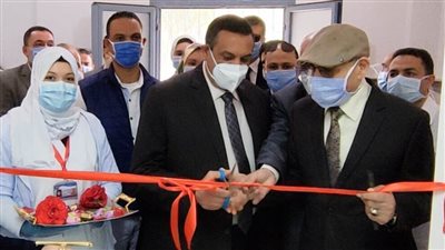 محافظ البحيرة يفتتح وحدة فريد عطية للغسيل الكلوي