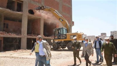 إزالة 84 حالة تعد على الأراضي الزراعية وأملاك الدولة في المنيا 