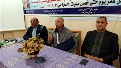 تطعيم ٩٣% ضد شلل الأطفال من المستهدف بالشرقية 