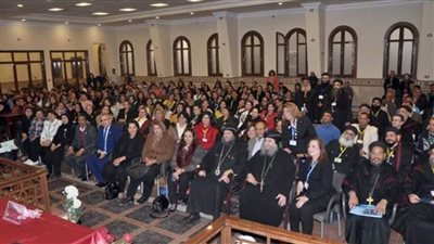 المصريين الأحرار بأسيوط يشارك المرأة بالمجمع المقدس 