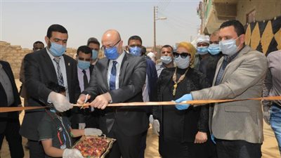 افتتاح تطوير 10 قرى ضمن مبادرة تطوير القرى الأكثر احتياجاً ببني سويف