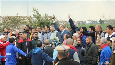 نورالدين يطلق ماراثون الجري والمشي بمدينة كفرالشيخ