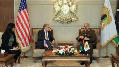 حفتر: الجيش مسؤول عن تأمين الأراضي الليبية وإخراج مرتزقة تركيا