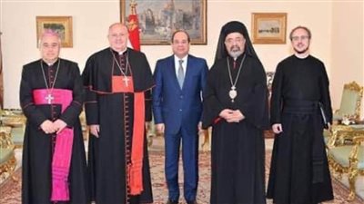 بطريرك الأقباط الكاثوليك يهنئ الرئيس السيسي بحلول شهر رمضان