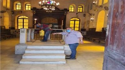 الانتهاء من المرحلتين الثانية و الثالثة لأعمال تعقيم المواقع و المتاحف الاثرية