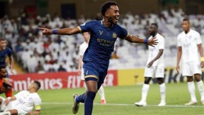 النصر السعودى يفوز على العين الاماراتى بدوري أبطال آسيا