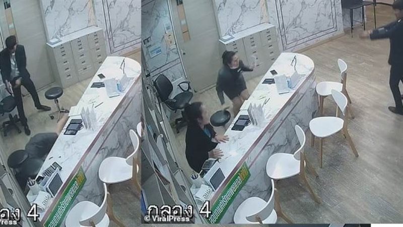 لحظة اطلاق النار