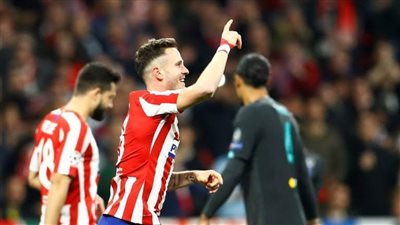 أتلتيكو مدريد يضرب ليفربول بهدف نظيف في الشوط الأول