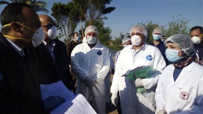  رفع الحجر الصحي عن الأسر بمنشية نيازي بمغاغة شمال المنيا 