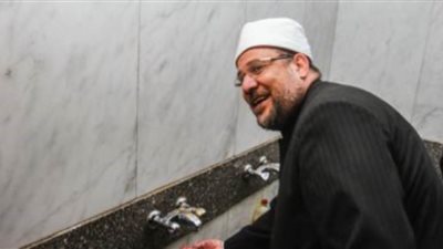 وزير الأوقاف: تركيب قطع موفرة للمياه بجميع المساجد 