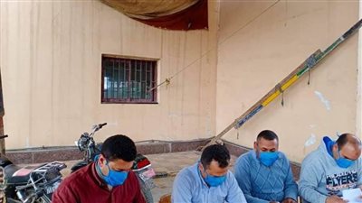 انتظام عملية توريد القمح لشون وصوامع 