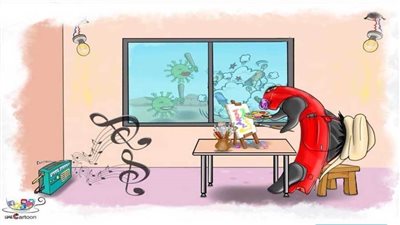 #الريشة_في_مواجهة_كورونا 