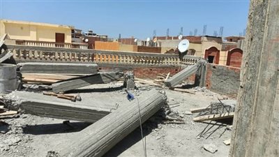 إزالة فورية لمخالفة بناء بالحي الرابع بدمياط الجديدة