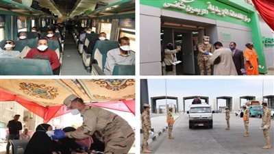 القوات المسلحة تواصل توزيع الماسكات الطبية على المواطنين مجاناً