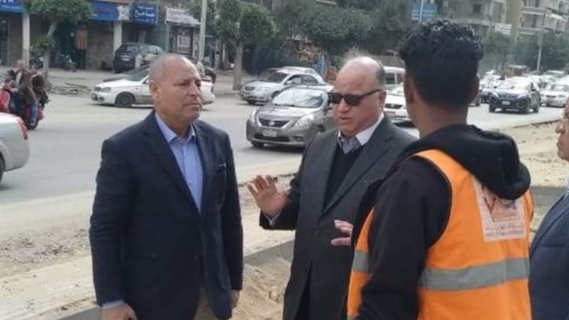 أعمال التطوير بطريق