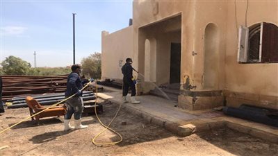 آثار الاسكندرية: تطهير المواقع الاثرية لمواجهة فيروس كورونا